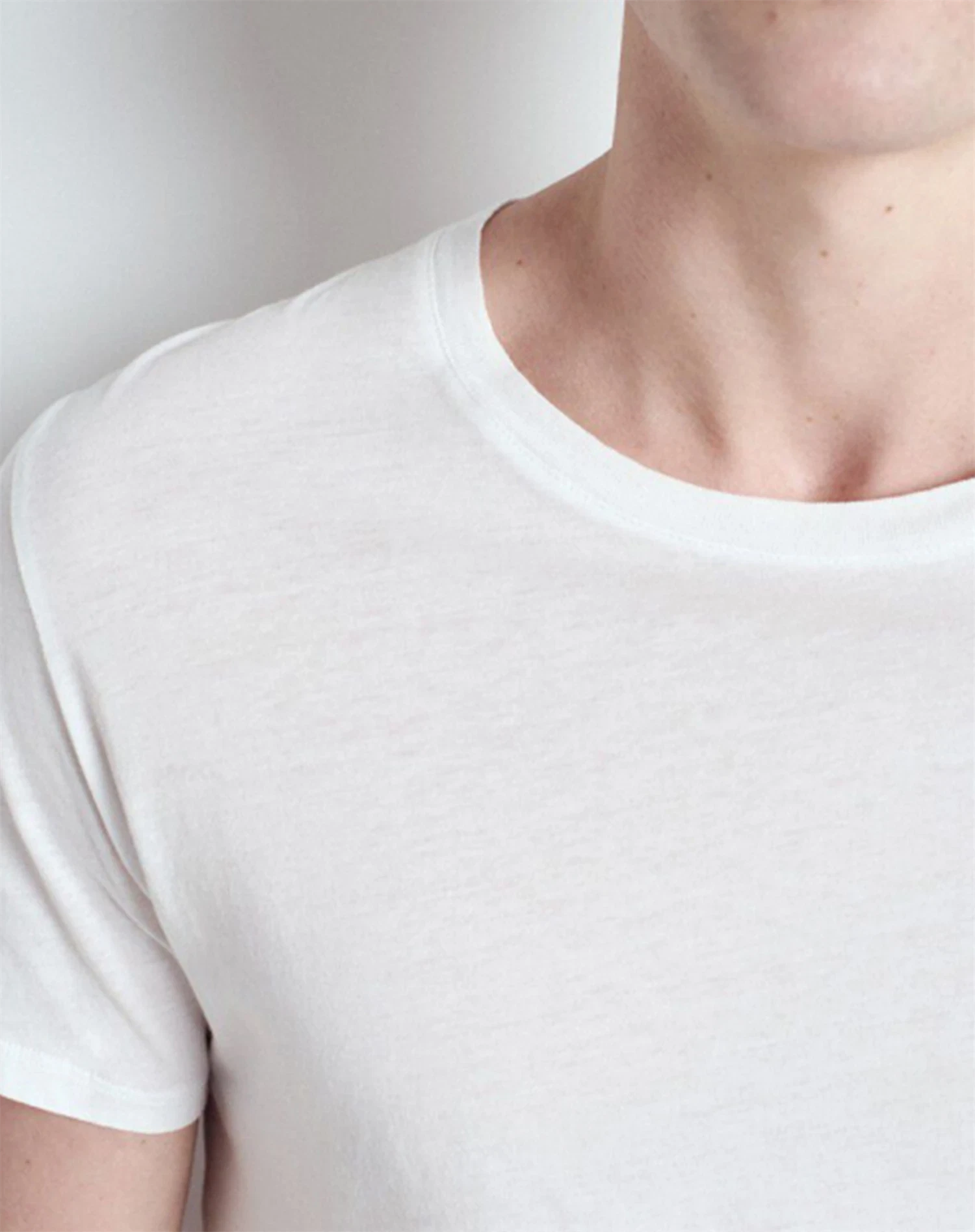 American Vintage Men - Decatur T-shirt - Blanc
